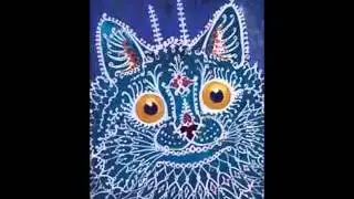 Louis Wain before and after schizophrenia