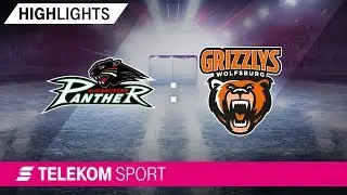 Augsburger Panther - Grizzlys Wolfsburg | 11. Spieltag, 18/19 | Telekom Sport