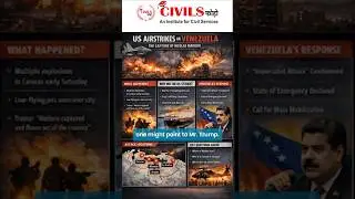 US airstrikes in Venezuela, Maduro Arrest & Geopolitical meaning #maduro #trump #usavenezuela #live