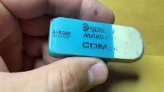 STAEDTLER Mars Plastic, Premium Quality Vinyl Eraser Review, GREAT Eraser   Very Solid and Sturdy