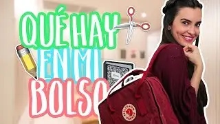 Qué hay en mi BOLSO o MOCHILA de la universidad versión MÁSTER | Mariana Clavel