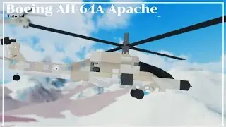 Plane crazy : Boeing AH-64A Apache Tutorial (remake old tutorial)
