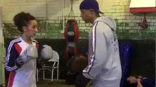Technical Mitt Work Training