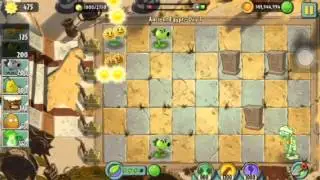 Plants vs. Zombies 2 iphone gameplay YETI stage