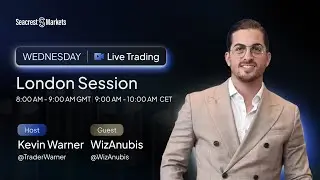 Live Trading and Markets | Wednesday: London Open with Kevin Warner | Seacrest Markets