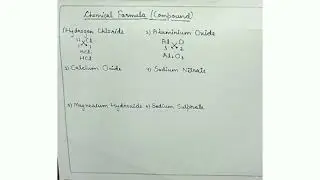 Class 9 | How to make chemical formula ( Compound)  | Chemistry
