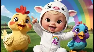 🐮 Old MacDonald ABC Animals 🎶🔤 | Fun Alphabet & Animal Learning Song for Toddlers