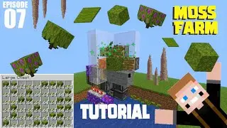 A Moss Farm and Dripstone Farm - Minecraft 1.17 Lets Play Episode 7