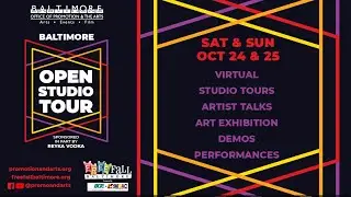 Baltimore Open Studio Tour 2020: Innovation, Isolation and Imagination: Creating During a Pandemic