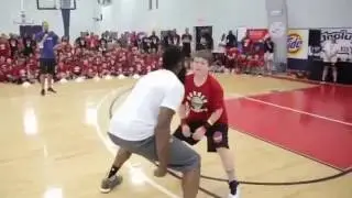 James Harden SCHOOLS kid at his summer camp
