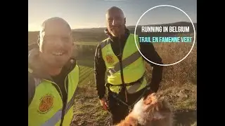 Running in Belgium: Trail en Famenne vert 7,70 km