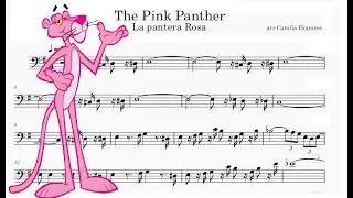 THE PINK PANTHER (La Pantera Rosa) arr. Cello solo