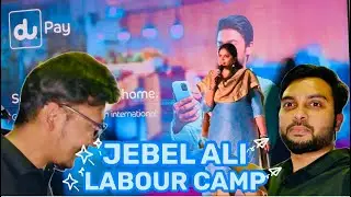 EVEVT AT JEBEL ALI LABOUR CAMP | ONLINE PAYMENT AAP | DU PAY organized by RIGHT TRACK ADVERTISING