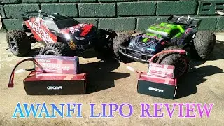 AWANFI 2S Lipo Battery Tests & Review - 1500mah & 5000mah