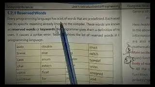 Text editor | compiler | progmming basic| reserved words| computer Science| class 10| chapter #1