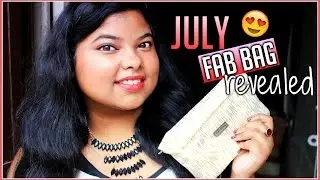 Fab Bag July 2015 Unboxing & Review (Red Carpet Edition) | Indian Youtuber