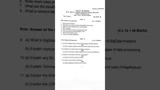OU MSC(CS) SEM-III BIG DATA ANALYTICS QUESTION PAPER 2023