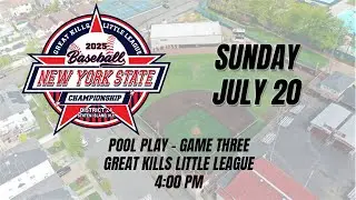 2025 NYS Little League Baseball Championship – Pool Play – Game 3
