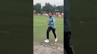 ⚡️Work in progress spot bowling #cricket #fastbowler #youtube #cricketnews