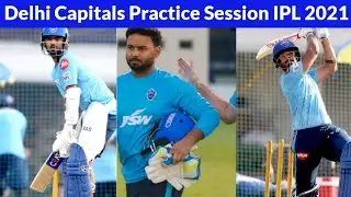 Delhi capitals Practice Session 2021 | Delhi capitals Training Camp 2021 | IPL 2021 | AB Cricket