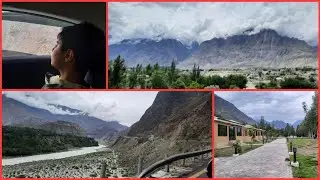 Trip to gilgit , snowfall 🥶