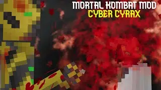 Cyber Cyrax in People Playground! (Mortal Kombat Mod)