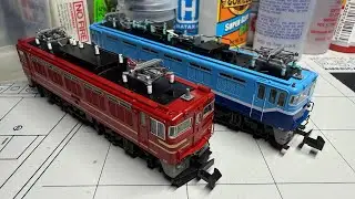 New Toys! Kato 3075-6 ED75-700 Orient Saloon Colour & 3013-5 ED76-0 Late Type J.R.F. Test Colour