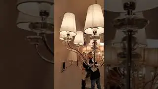 Подвесная люстра Crystal Lux Armando ARMANDO SP6 CHROME