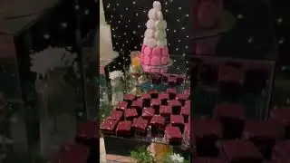 VIP desert table #cake #status
