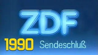 ZDF heute und Sendeschluss (18.08.1990)