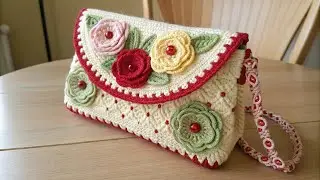 🌸 Современные схемы вязания крючком сумок для начинающих