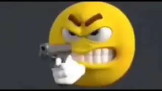 Emoji shooting gun meme