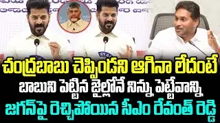 Revanth Reddy Fires on YS Jagan Mohan Reddy | CM Chandrababu | Revanth Reddy | ISM Telugu
