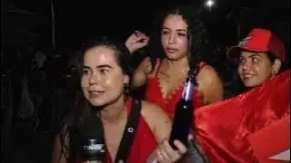 Eleitores de Lula comemoram vitória em Januária