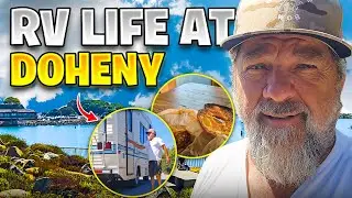 Жизнь в автодоме в Доэни: улучшаю свой класс C во время пляжного кемпинга!