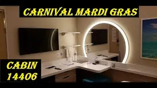 Carnival Mardi Gras - Cabin 14406 - Interior CAT 4H - 8/20/2022