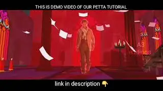 petta motion poster tutorial demo video