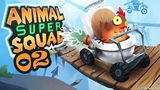 ШИКАРНЫЙ ТРАНСПОРТ! - #2 ПРОХОЖДЕНИЕ ANIMAL SUPER SQUAD