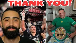 THANK YOU USYK & FURY! (Tyson Fury vs Oleksandr Usyk Recap) #boxing #tysonfury #usyk #knockouts