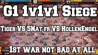 G1 Siege Tiger VS 5Nat fr VS HollenEngel - 1st war not bad at all (Summoners War)
