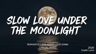 Slow Love Under the Moonlight 🌙 | Romantic Late-Night Love Song | English Lyrics 2026