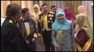 2024 : Brunei Royal Families at Royal Banquet of 78th Birthday of Sultan Brunei - 17.07.2024