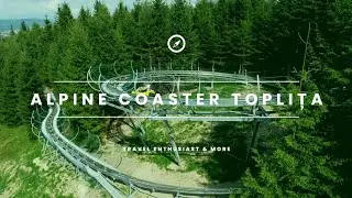 Feel the Rush! Young Man's Epic Journey on the Bob Alpine Coaster Toplița! #TravelEnthusiastMore