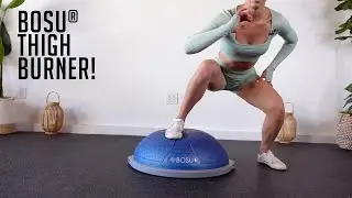 BOSU&reg; Thigh Burner Workout | Quick Leg Day Sequence With Katie Kasten