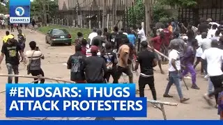#EndSARS Protest In Edo Turns Bloody As Thugs Attack Protesters