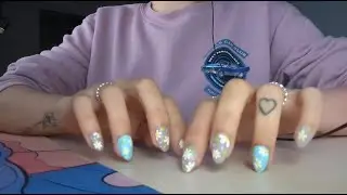 tapping asmr cause my nails look cute (pls read description)
