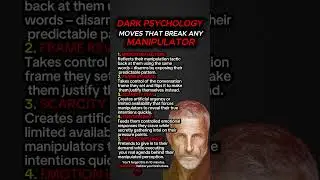 Proven Dark Psychology Moves To Break Any Manipulator #darkpsychology  #shorts #manipulation