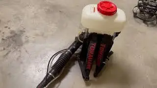 Tomahawk Turbo Boosted Backpack Fogger Leaf Blower ULV Sprayer Machine Review