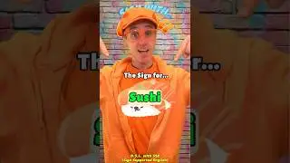 Sign for Sushi | Food Signing in BSL / SSE #bsl #sushi #signing