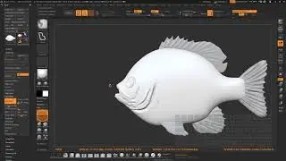 fish sculpt in Zbrush